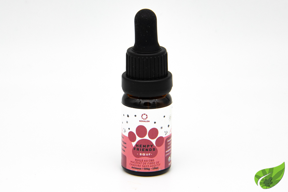 HUILE 5% CBD CHIEN SAVEUR BOEUF 10ML
