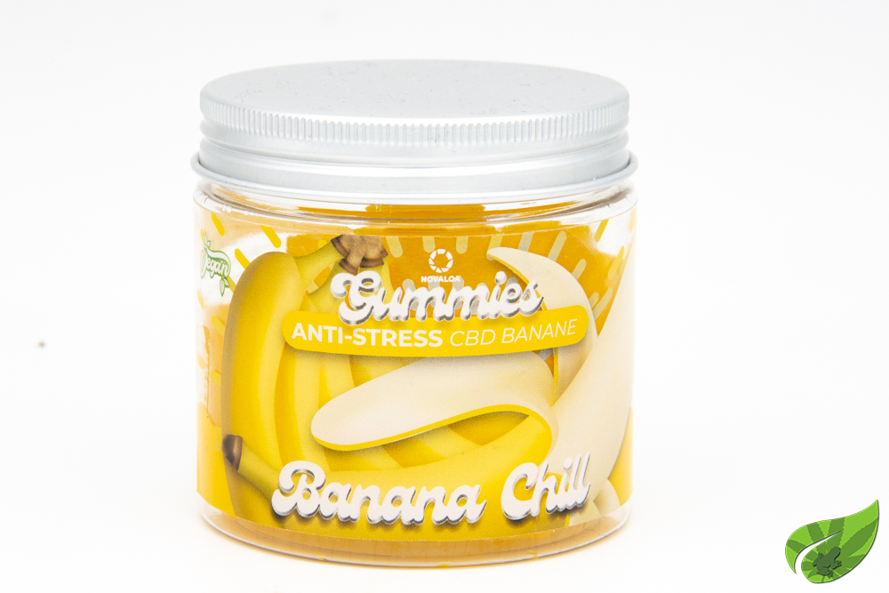 GUMMIES ANTI STRESS CBD 20MG BANANA CHILL