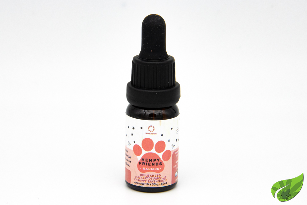 HUILE 3% CBD CHATS SAVEUR SAUMON 10ML